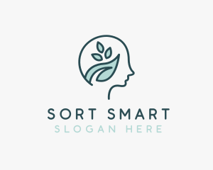 Natural Brain Psychiatrist  logo design