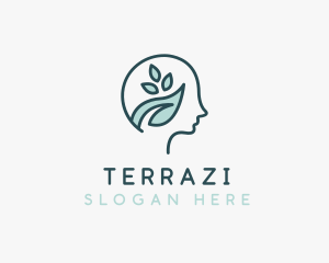 Natural Brain Psychiatrist  logo design