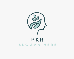 Natural Brain Psychiatrist  logo design