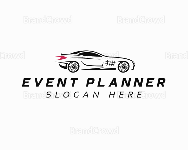 Fast Sports Car Transport Logo