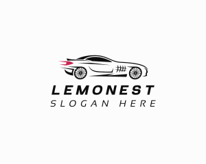 Fast Sports Car Transport Logo