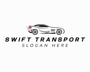 Fast Sports Car Transport logo design