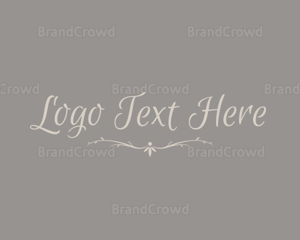 Elegant Premium Lifestyle Logo