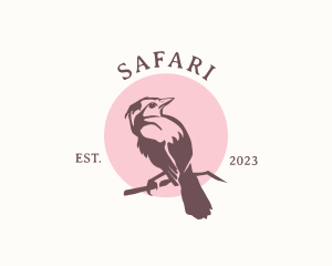 Owlet - Nature Bird Aviary logo design