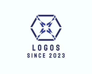 Design - Multimedia Hexagon Design logo design