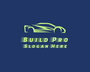 Racing - Fast Race Car Vehicle logo design