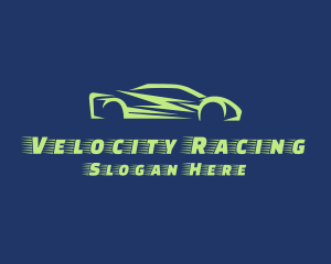 Fast Race Car Vehicle logo design