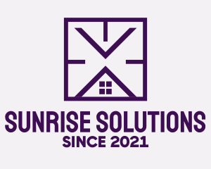 Sunrise Roof Realty  logo design