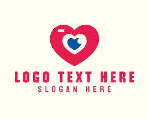 Blog - Wedding Photographer Heart logo design