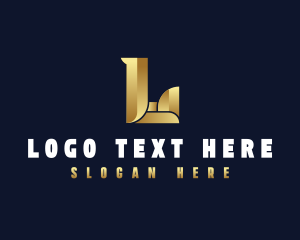 Enterprise - Luxury Premium Letter L logo design