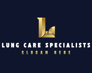 Luxury Premium Letter L logo design