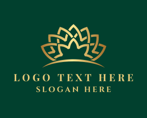 Yogi - Therapeutic Meditation Lotus logo design