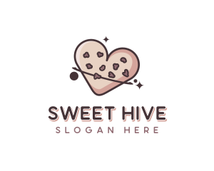 Sweet Heart Cookie logo design