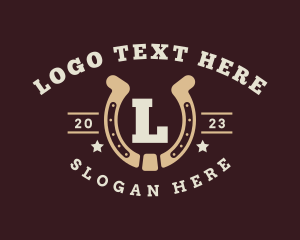 Classic - Western Horseshoe Rodeo logo design