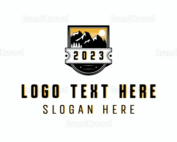 Outdoor Mountain Adveture Logo