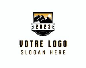 Outdoor Mountain Adveture Logo