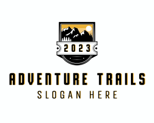 Outdoor Mountain Adveture logo design