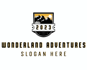 Outdoor Mountain Adveture logo design