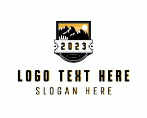 Trip - Outdoor Mountain Adveture logo design