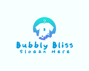 Shirt Cleaning Laundry logo design