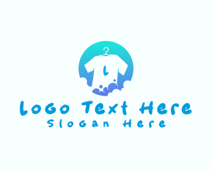 Detergent - Shirt Cleaning Laundry logo design