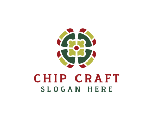 Chip - Clover Casino Flower logo design