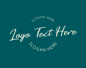 Cursive Handwritten Business Logo