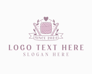 Handicraft Crochet Knitting Logo