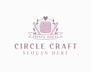 Handicraft Crochet Knitting logo design