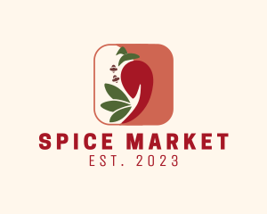 Chili Pepper Spices logo design