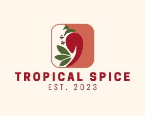 Chili Pepper Spices logo design