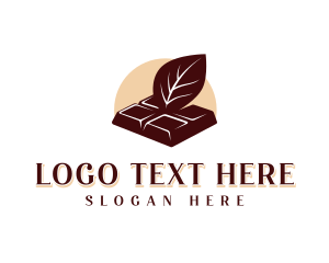 Confection - Organic Chocolate Bar Candy logo design