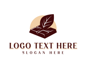 Choco - Organic Chocolate Bar Candy logo design