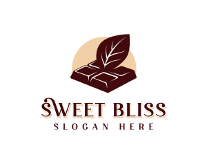 Chocolatier - Organic Chocolate Bar Candy logo design