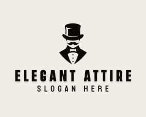 Suit Gentleman Tailoring logo design