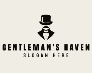 Suit Gentleman Tailoring logo design