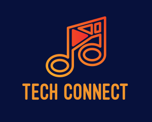 Recording Artist - Music Streaming App logo design