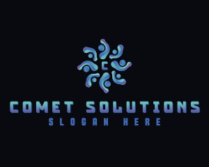 Digital Software Technology logo design