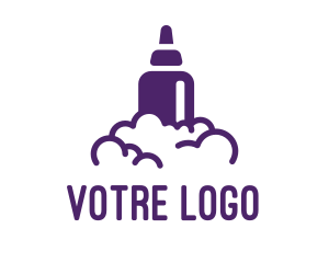 Violet Vape Smoke Logo