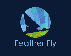 World Bird Flying logo design