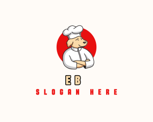 Cuisine - Chef Dog Cooking logo design