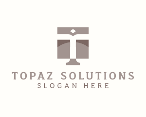 Generic Professional Letter T logo design