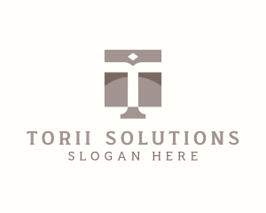 Generic Professional Letter T logo design