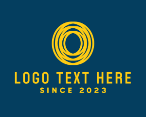 Letter O - Golden Jewelry Letter O logo design
