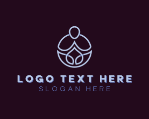 Yogi - Meditation Yoga Spa logo design