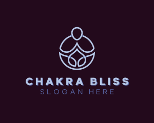 Meditation Yoga Spa logo design