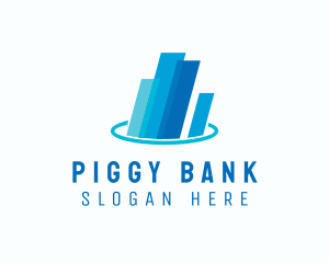 Finance Investment Stocks  logo design