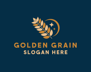 Rice - Starry Grain Bakery logo design