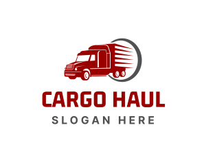 Express Delivery Truck logo design