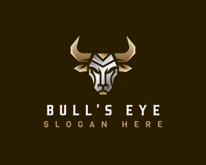 Premium Bull Horn logo design